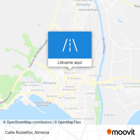 Mapa Calle Ruiseñor