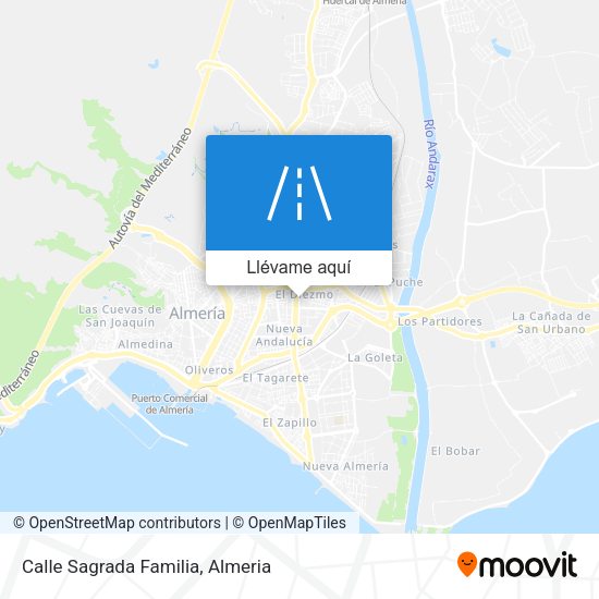 Mapa Calle Sagrada Familia