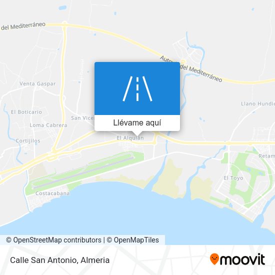 Mapa Calle San Antonio