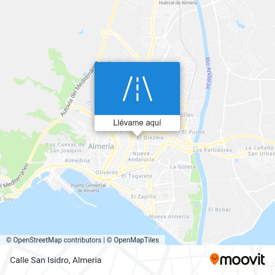 Mapa Calle San Isidro