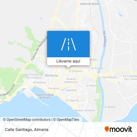 Mapa Calle Santiago