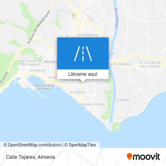 Mapa Calle Tejares