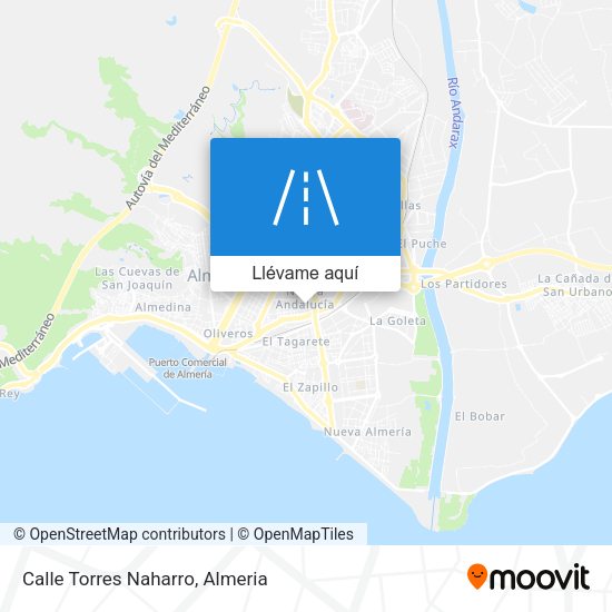 Mapa Calle Torres Naharro