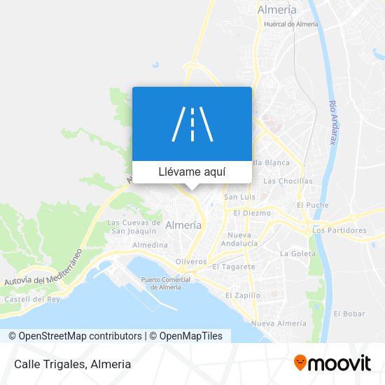 Mapa Calle Trigales