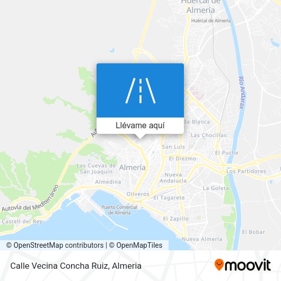 Mapa Calle Vecina Concha Ruiz