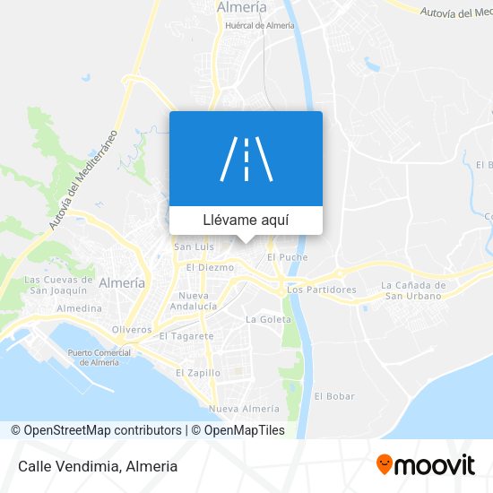 Mapa Calle Vendimia