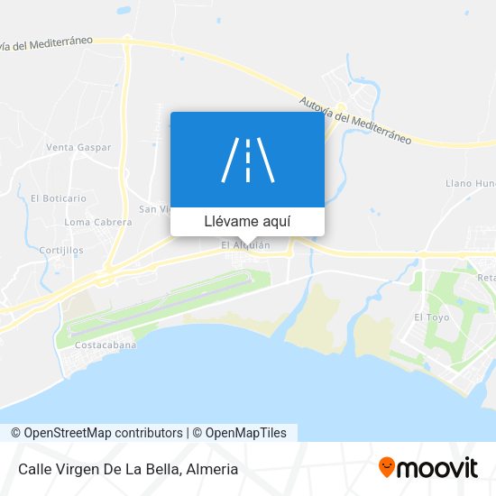 Mapa Calle Virgen De La Bella