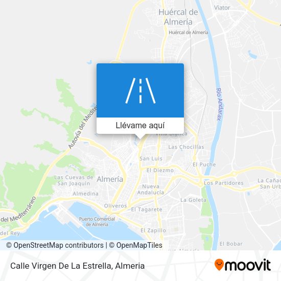 Mapa Calle Virgen De La Estrella