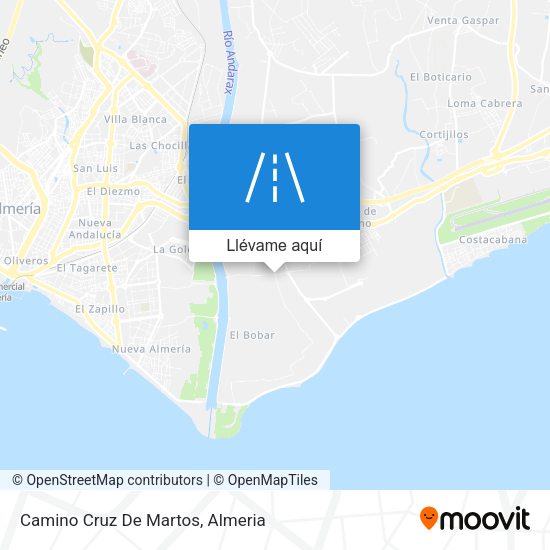 Mapa Camino Cruz De Martos