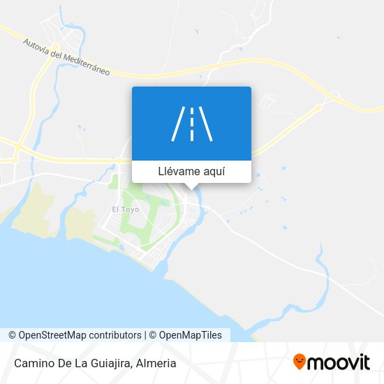Mapa Camino De La Guiajira