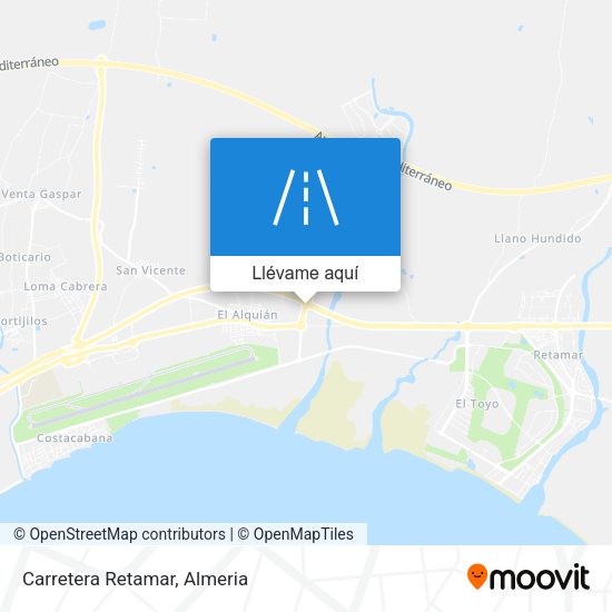Mapa Carretera Retamar