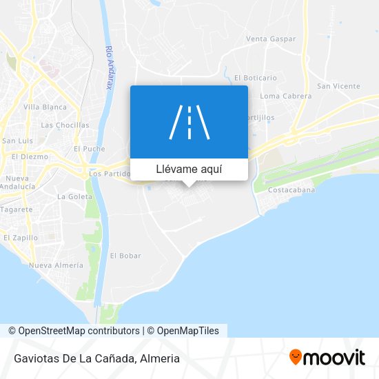 Mapa Gaviotas De La Cañada