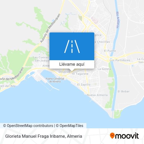 Mapa Glorieta Manuel Fraga Iribarne