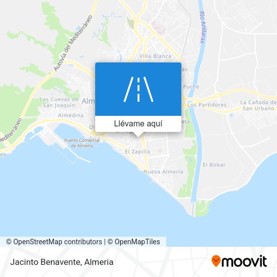Mapa Jacinto Benavente