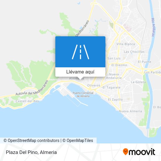 Mapa Plaza Del Pino
