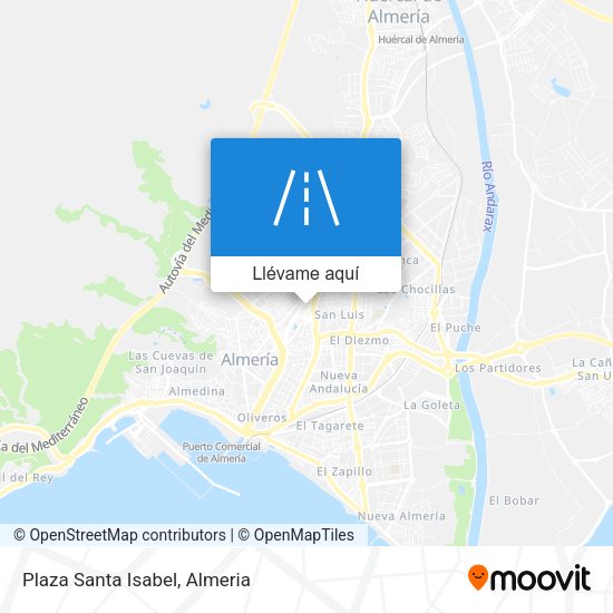 Mapa Plaza Santa Isabel