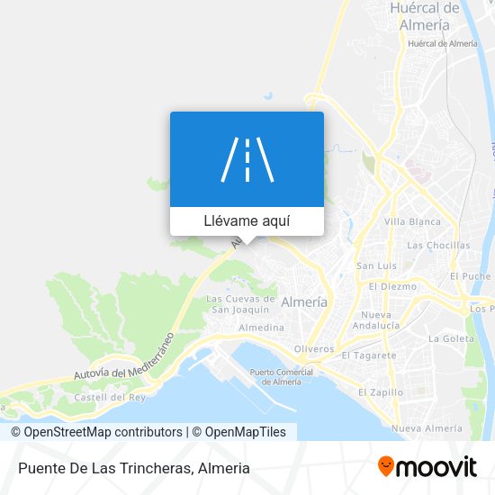 Mapa Puente De Las Trincheras