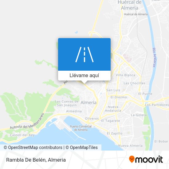 Mapa Rambla De Belén