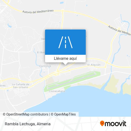 Mapa Rambla Lechuga