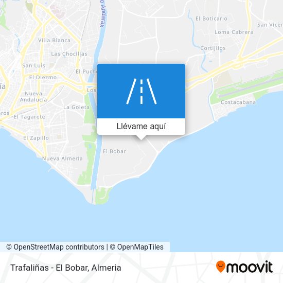 Mapa Trafaliñas - El Bobar