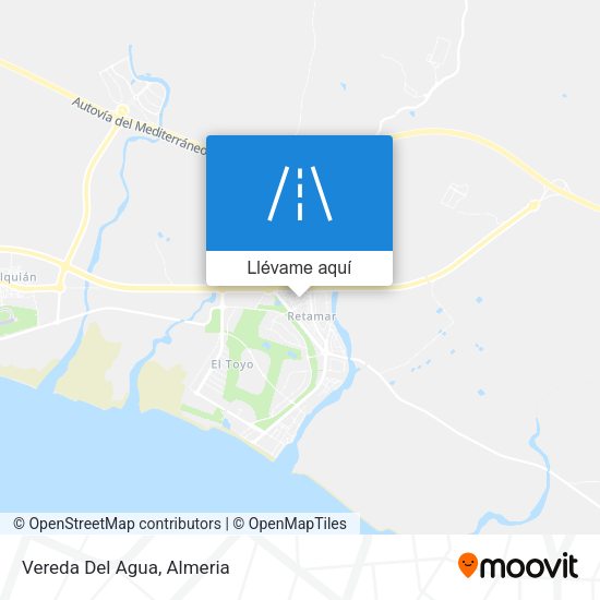 Mapa Vereda Del Agua