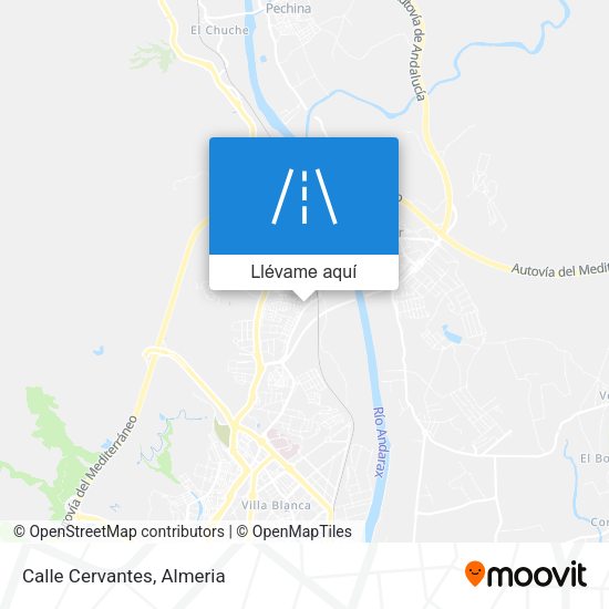 Mapa Calle Cervantes