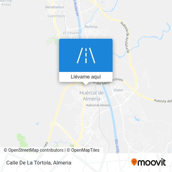 Mapa Calle De La Tórtola