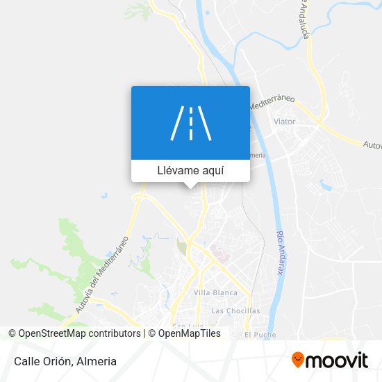 Mapa Calle Orión
