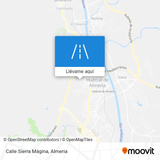 Mapa Calle Sierra Mágina