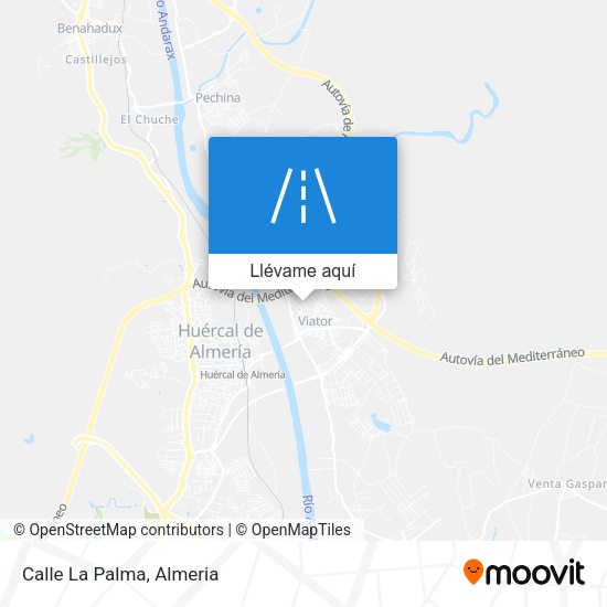 Mapa Calle La Palma