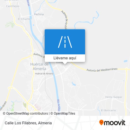 Mapa Calle Los Filabres