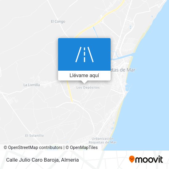 Mapa Calle Julio Caro Baroja