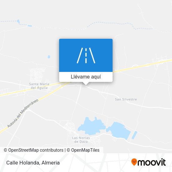 Mapa Calle Holanda