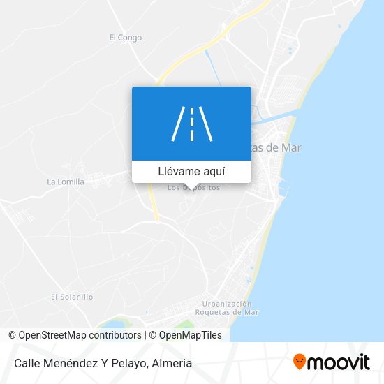 Mapa Calle Menéndez Y Pelayo