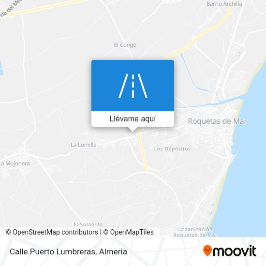 Mapa Calle Puerto Lumbreras