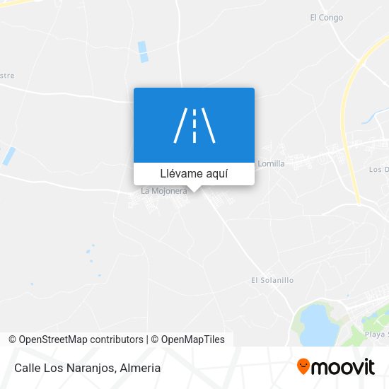 Mapa Calle Los Naranjos
