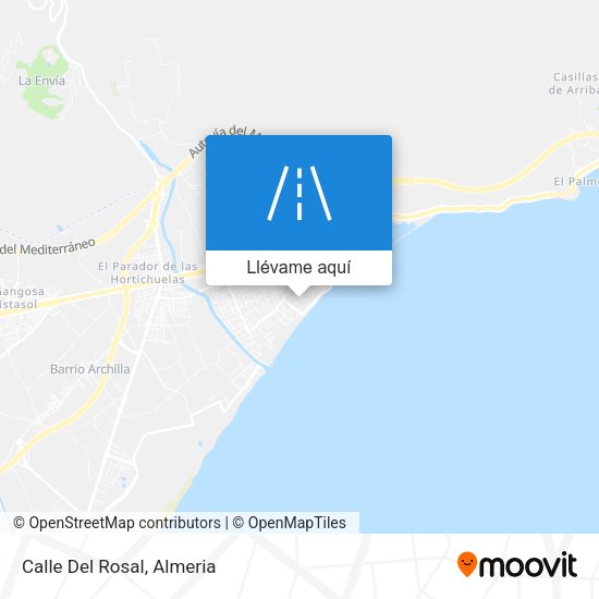 Mapa Calle Del Rosal