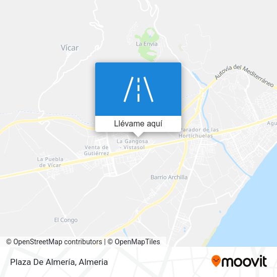 Mapa Plaza De Almería