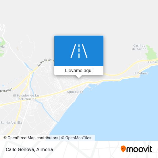 Mapa Calle Génova