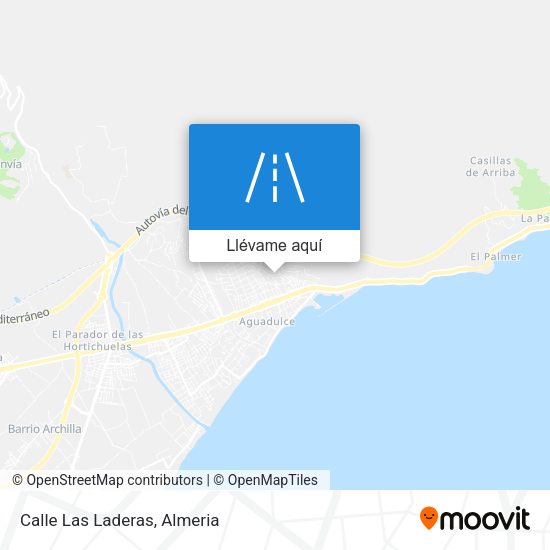 Mapa Calle Las Laderas