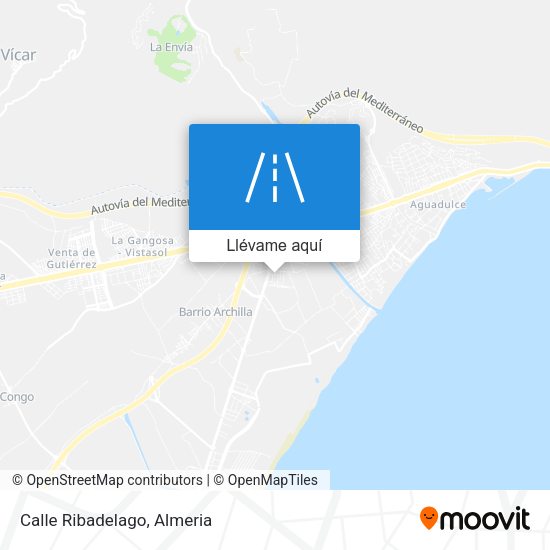 Mapa Calle Ribadelago