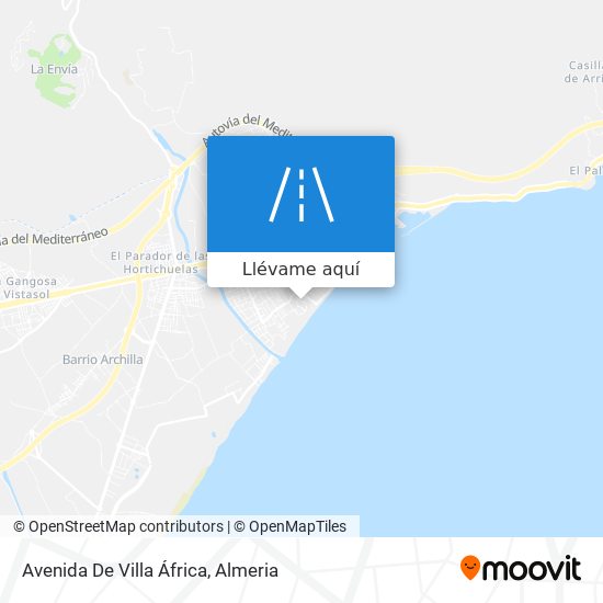 Mapa Avenida De Villa África
