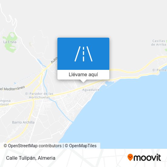 Mapa Calle Tulipán