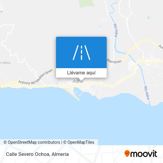 Mapa Calle Severo Ochoa