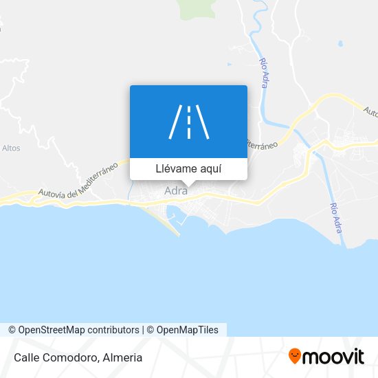 Mapa Calle Comodoro