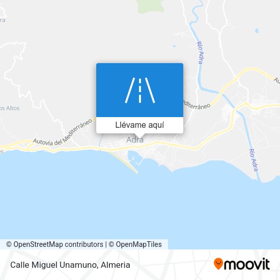 Mapa Calle Miguel Unamuno