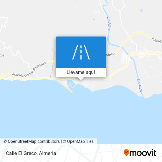 Mapa Calle El Greco