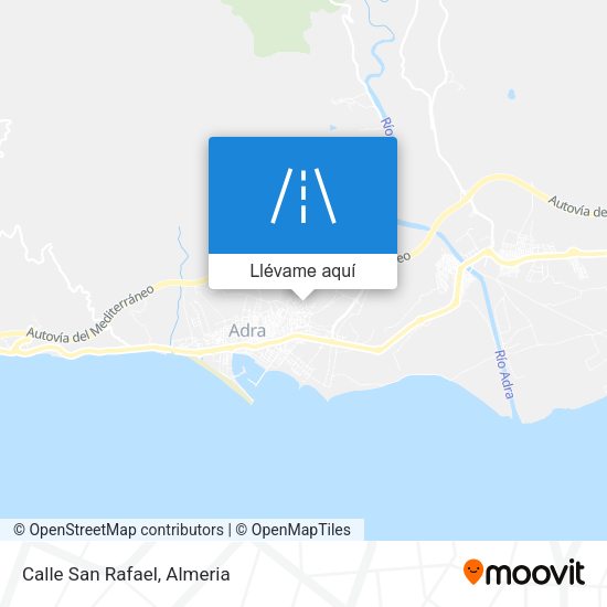 Mapa Calle San Rafael