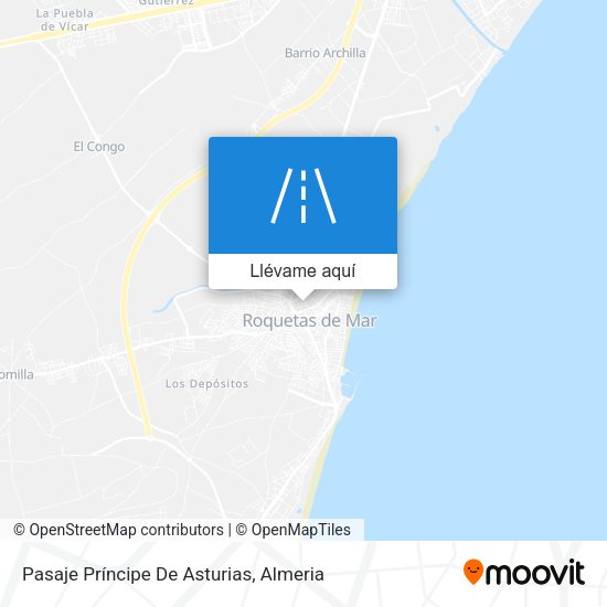 Mapa Pasaje Príncipe De Asturias
