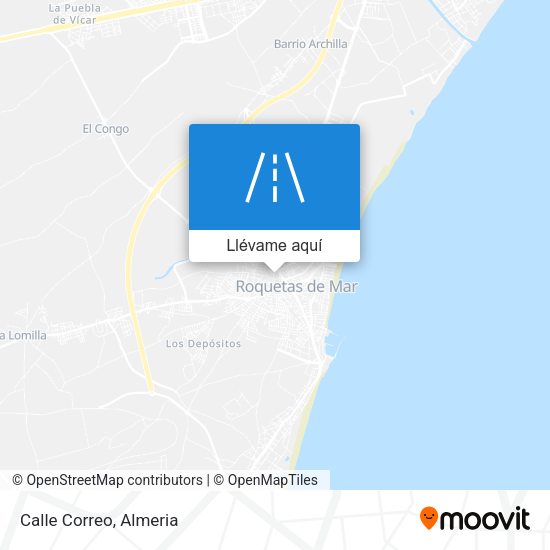 Mapa Calle Correo
